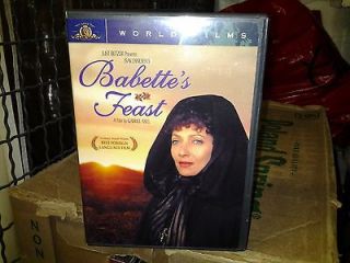 Babettes Feast Gabriel Axel DVD Best Foriegn Language Academy Award