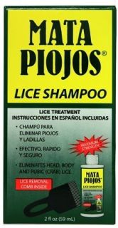 Mata Piojos Lice Killing Shampoo Treatment 2 fl oz   Champu Para