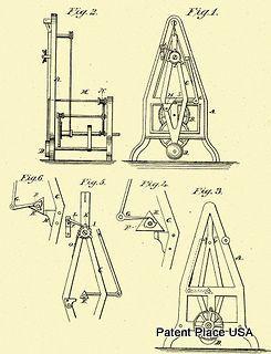 Clock Gravity Escapement US Patent Art Print_C086
