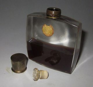 Rare Vintage Baccarat Crystal Paris de Coty Paris France Perfume