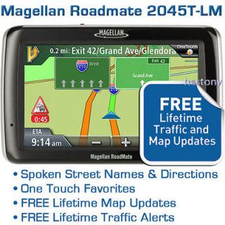 2045T LM GPS Navigator~Touc h Screen~FREE MAP+TRAFFIC Updates 4 LIFE