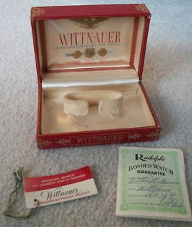 Newly listed Vintage LONGINES WITTN​AUER WRISTWATCH BOX with 1963