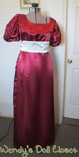 Regency Era Dress~Jane Austen Bust 42♥