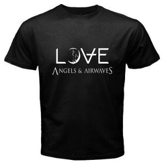 New AVA *LOVE ANGELS AND AIRWAVES Rock Band Black T Shirt Size S M L