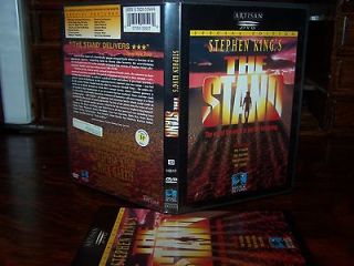 Stephen Kings THE STAND dvd Double Sided Disc R1 OOP