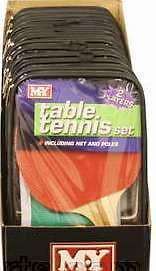 New Table Tennis Set Bats Balls Net with Clamps