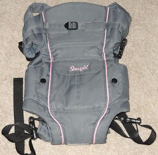 Snugli Evenflo Soft Comfort Baby Carrier Adjustable Straps Pockets