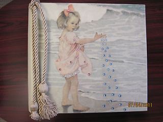 Brand New Terra Traditions Baby album, Baby Pink with Crystals