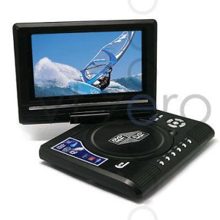 Inch LCD Screen Portable DVD TV Gaming Media Player + SD HC Card