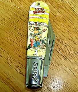 Little Beaver/Red Ryder Heroes of Silver Screen Barlow Cowboy Knife