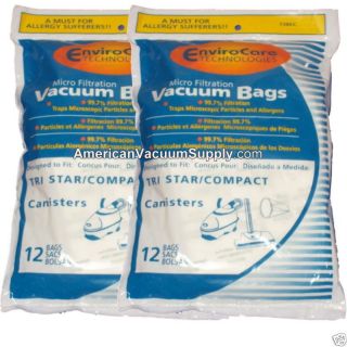 48 Allergy Bags for TriStar Tri Star Compact Vacuum