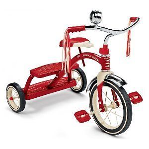 Flyer Classic Red Tricycle Child Baby Toy Bike Riding Model 33 NEW