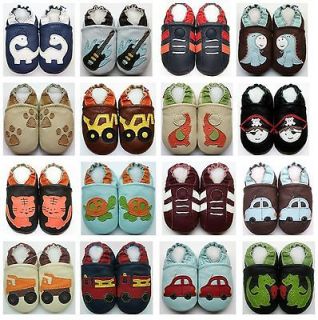 soft sole leather baby shoes 0 6m, 6 12m, 12 18m, 18 24m slippers crib