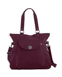 Baggallini Santiago Tote International Collection Mulberry / Mango