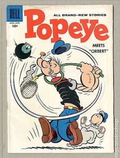 Popeye (1948 84 Dell/Gold Key/King/Charl​ton) #44 VG 4.0