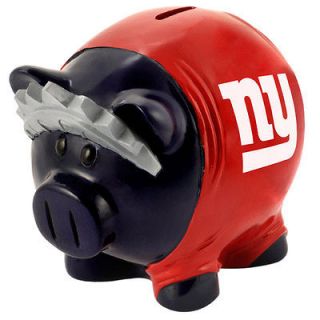 New York Giants Large 7 X 8 X 6 Pig Leaguers Thermatic Piggy Bank