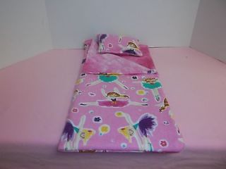 Newly listed American Girl Doll Pink Ballerina Sleeping Bag & Pillow