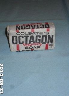 Vintage Colgates Octagon All Purpose Bar Soap Unopened