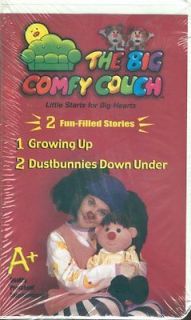 BIG COMFY COUCH GROWING UP + DUSTBUNNIES UNDER New VHS