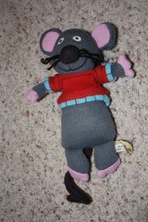 Paris France Baby Sock Mouse Rat Doll 9 Marie Plush Stuffed Toy