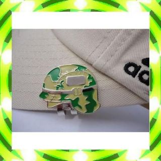 Military Helmet Golf Ball Marker & Magnetic Hat Clip