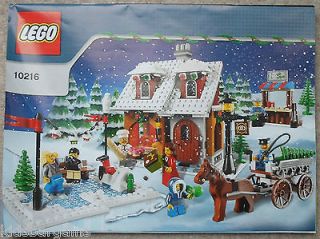 Lego Winter Village Bakery 10216 Instruction Manual Booklet Only