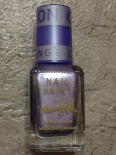 NEW NAIL PAINT BY BARRY M IN CHAMELEON LILAC SHEER PURPLE SILVER FULL