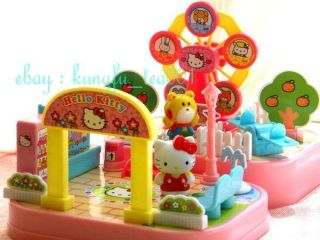 Sanrio Hello Kitty Miniature Toy PLAYGROUND Ferris Wheel Seesaw