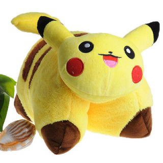 NEW Pokemon Pikachu Transforming PET PILLOW Cushion Soft Plush Toy