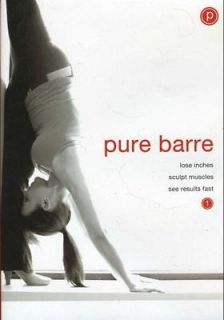 PURE BARRE BALLET DANCE & PILATES FUSION DVD NEW SEALED TONING