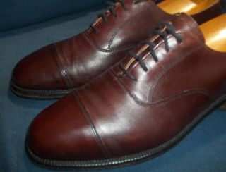 Bespoke Barrie LTD Booters Bench Made Mens Oxford Shoes Sz 8.5 Made in