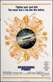 Vanishing Point Original U.S. One Sheet Movie Poster