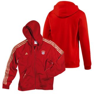 NEW L Mens adidas FC Bayern Munich Core Hoodie Jacket Soccer Football
