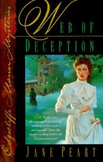 Web of Deception (Edgecliffe Manor Mysteries #1), Peart, Jane, Good