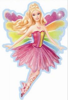 Kids Wall Stickers Barbie Fairy Princess Magic of the Rainbow Wall