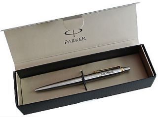 Personalised Parker JOTTER Ballpoint Pen Engraved Free Gift