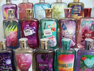 BATH & BODY WORKS SHOWER GEL   10 OZ   YOUR CHOICE OF SCENT