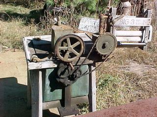 Antique BIG 3 VACUUM;BARLOW & SEELIG Washing Machine; Country Farm
