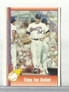 1991 PACIFIC TRADING CARDS #99 NOLAN RYAN TIME FOR RELIEF