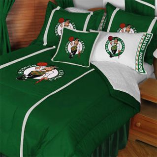 5pc NBA BOSTON CELTICS Basketball Bed n Bag   Comforter Sheet FULL