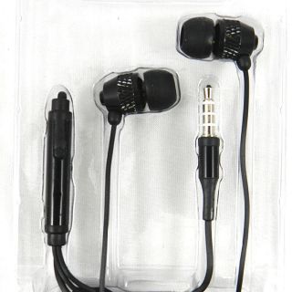 EXTRA BASS 3.5 MM METAL STERO HEADSET W/ MIC FOR NOKIA PHONES BLACK