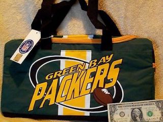 Green Bay Packers Gym Bag NFL Football Wisconsin New NWT Super Bowl