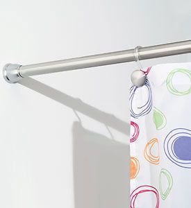 Forma Tension Shower Rod   Stainless Steel