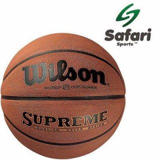 Wilson Supreme   Basketball Basket Ball Indoor/Outdoor Orange Tan