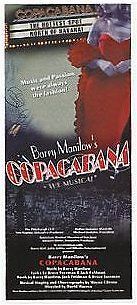 Barry Manilow Copacabana The Musical Rare Flyer Ad