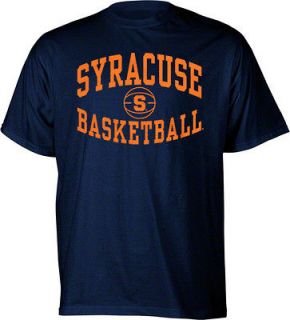 Syracuse Orange Navy Reversal Basketball T Shirt