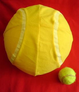 NEW GIANT INFLATABLE MEGA TENNIS BALL 25cms / 9.8inches