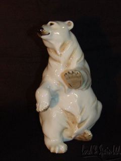 Hutschenreuthe r Germany Standing Polar Bear Figurine