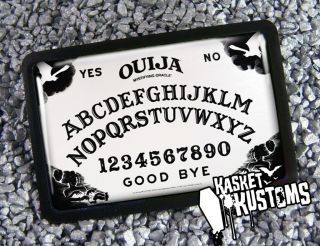 Board Halloween Horror Punk Gothic Occult Black Belt Buckle BB 266 RB