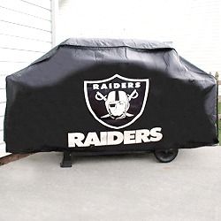 Oakland Raiders Deluxe Heavy Duty Barbeque BBQ Grill Cover NFL